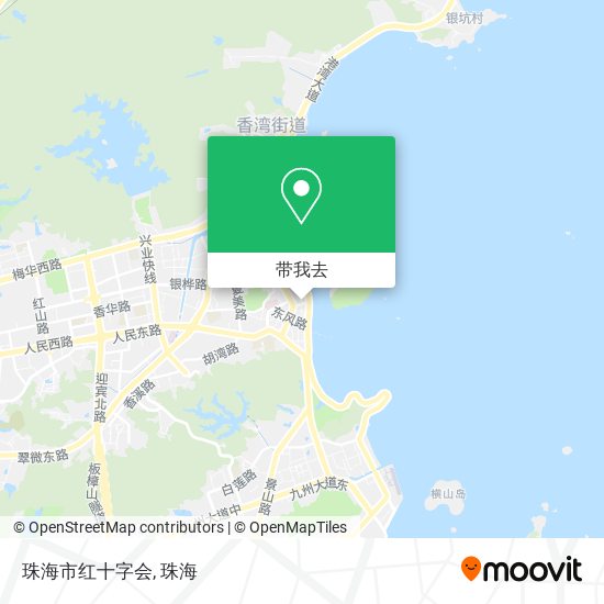珠海市红十字会地图