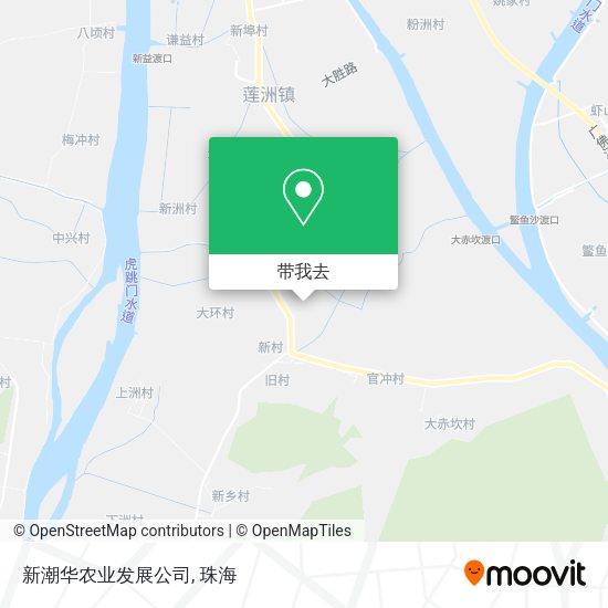 新潮华农业发展公司地图
