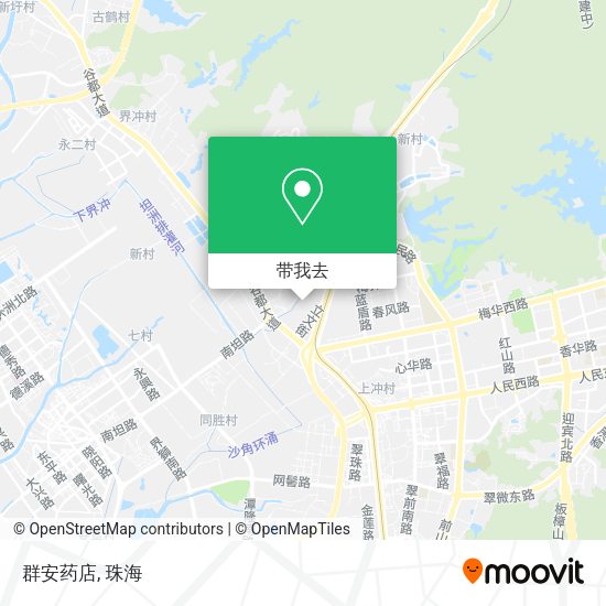 群安药店地图