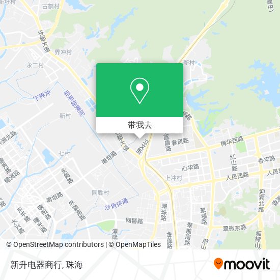 新升电器商行地图