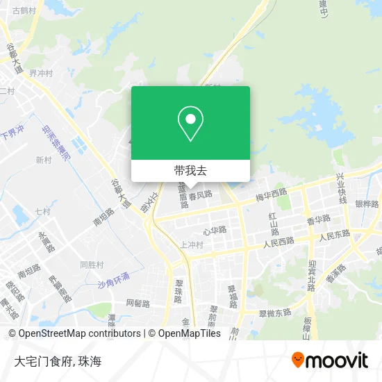 大宅门食府地图