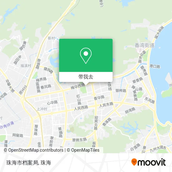 珠海市档案局地图