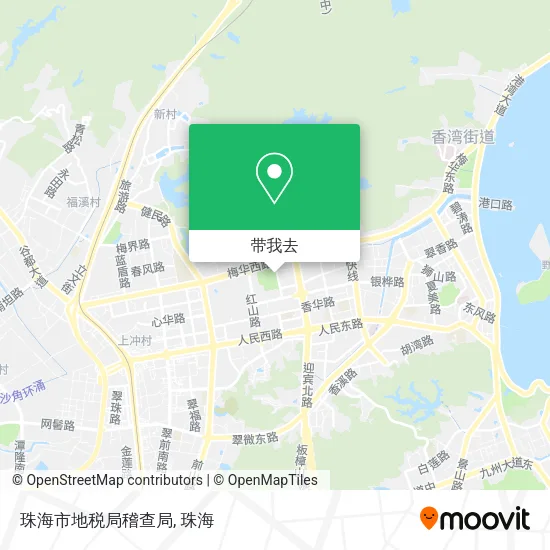 珠海市地税局稽查局地图