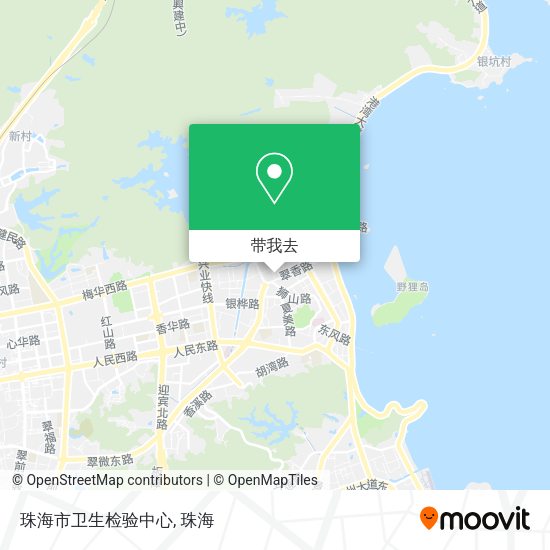 珠海市卫生检验中心地图