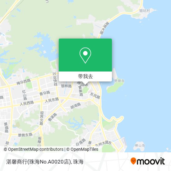 湛馨商行(珠海No.A0020店)地图