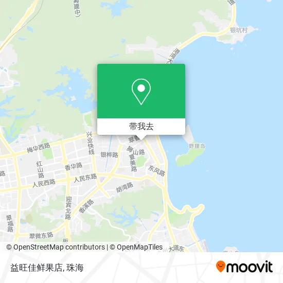 益旺佳鲜果店地图