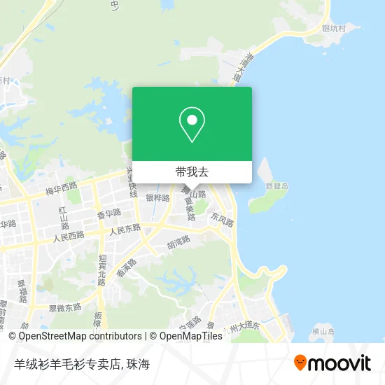 羊绒衫羊毛衫专卖店地图