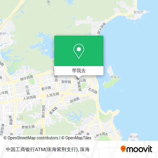 中国工商银行ATM(珠海紫荆支行)地图