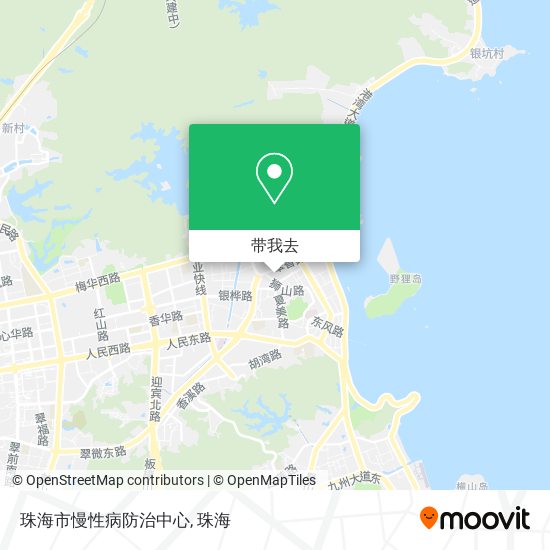 珠海市慢性病防治中心地图
