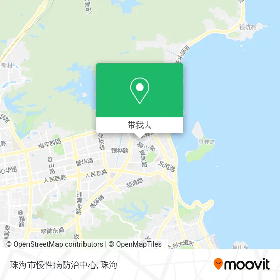 珠海市慢性病防治中心地图
