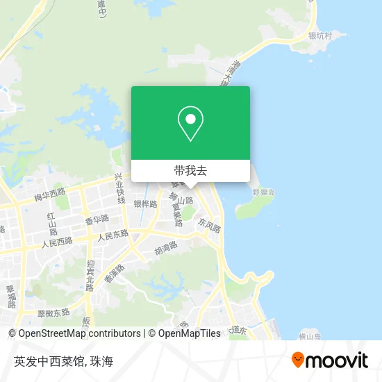 英发中西菜馆地图