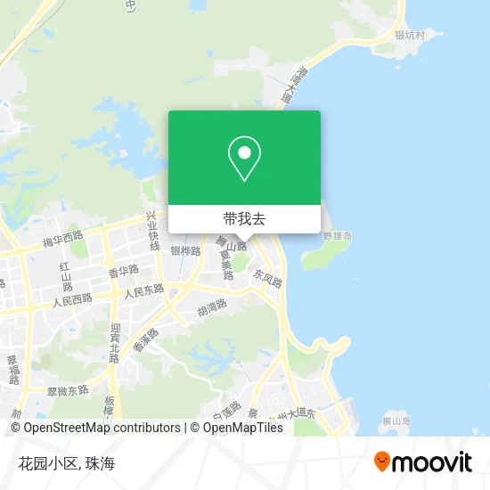 花园小区地图