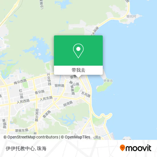 伊伊托教中心地图