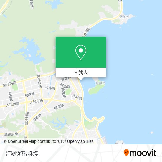 江湖食客地图