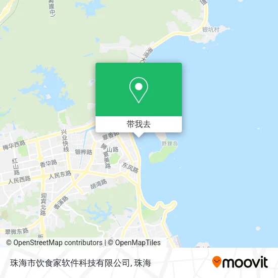 珠海市饮食家软件科技有限公司地图