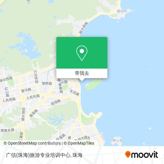 广信(珠海)旅游专业培训中心地图
