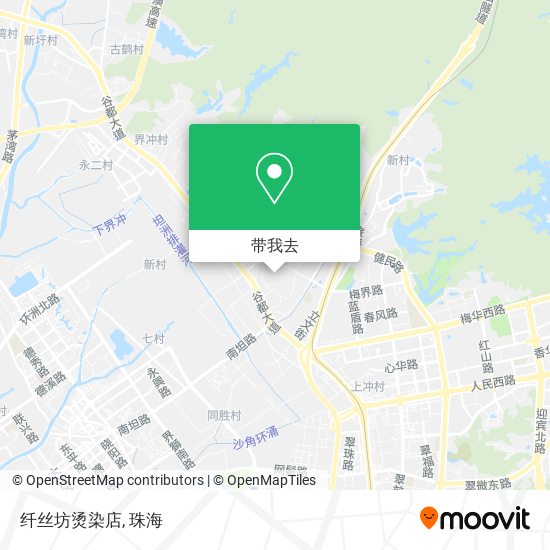 纤丝坊烫染店地图