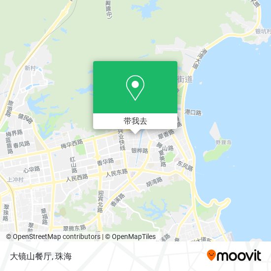 大镜山餐厅地图