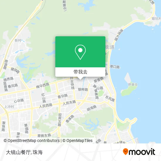 大镜山餐厅地图