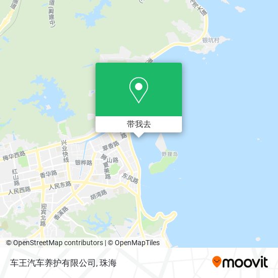 车王汽车养护有限公司地图