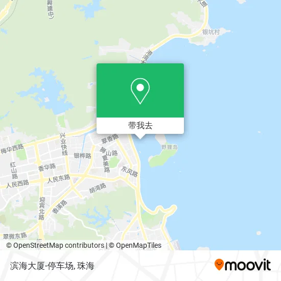 滨海大厦-停车场地图