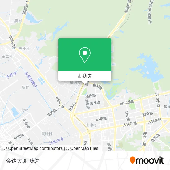 金达大厦地图