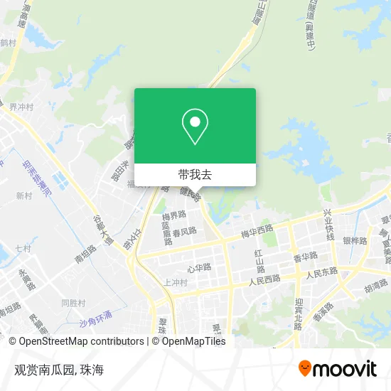 观赏南瓜园地图