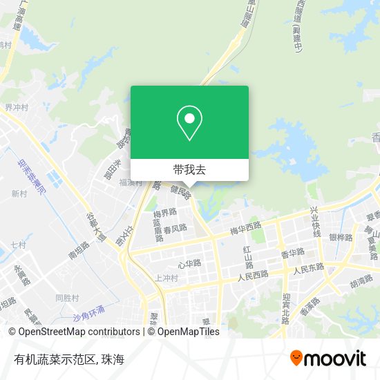有机蔬菜示范区地图