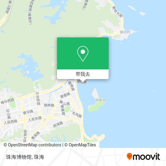 珠海博物馆地图