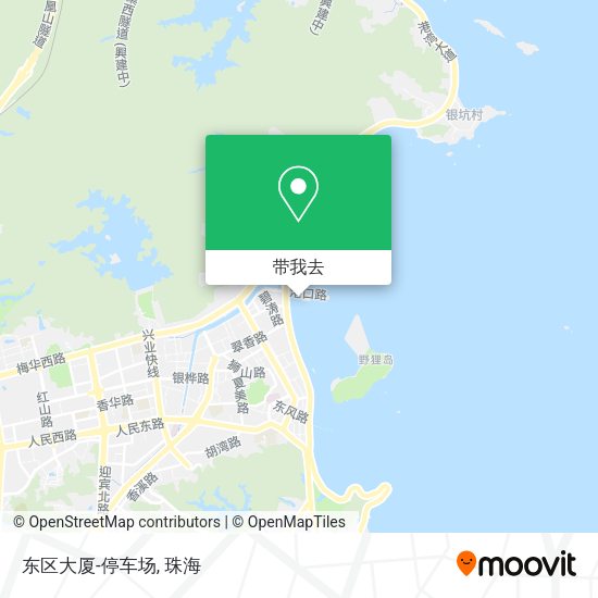 东区大厦-停车场地图