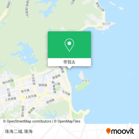 珠海二城地图