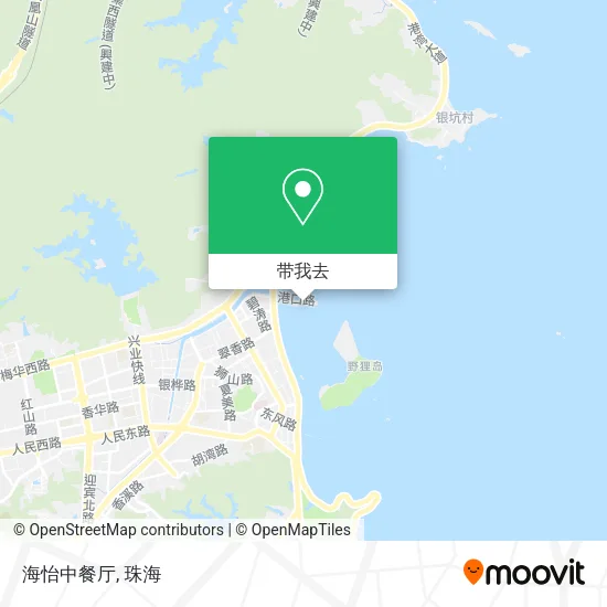 海怡中餐厅地图