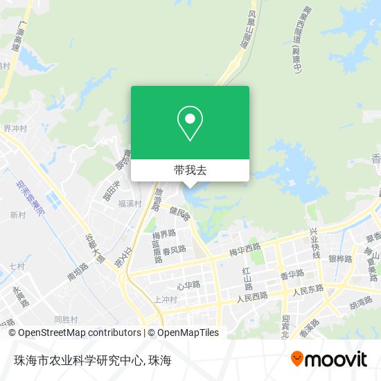 珠海市农业科学研究中心地图