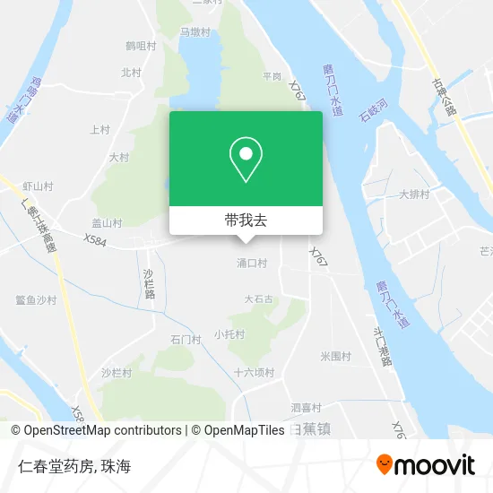 仁春堂药房地图
