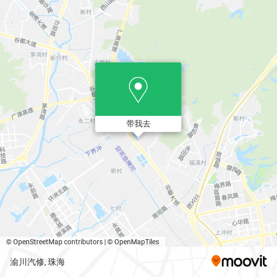 渝川汽修地图