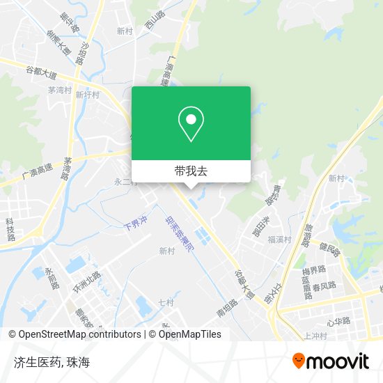济生医药地图