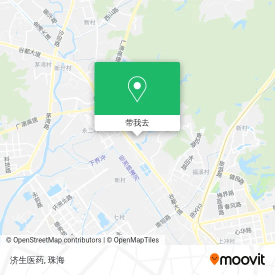 济生医药地图