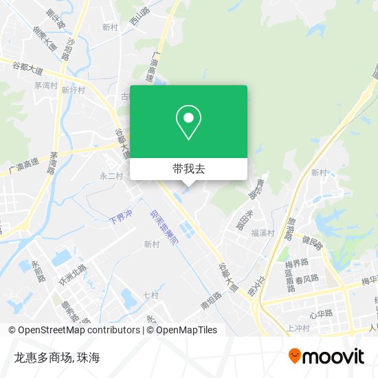 龙惠多商场地图