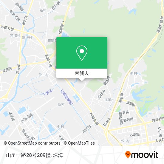 山星一路28号209幢地图