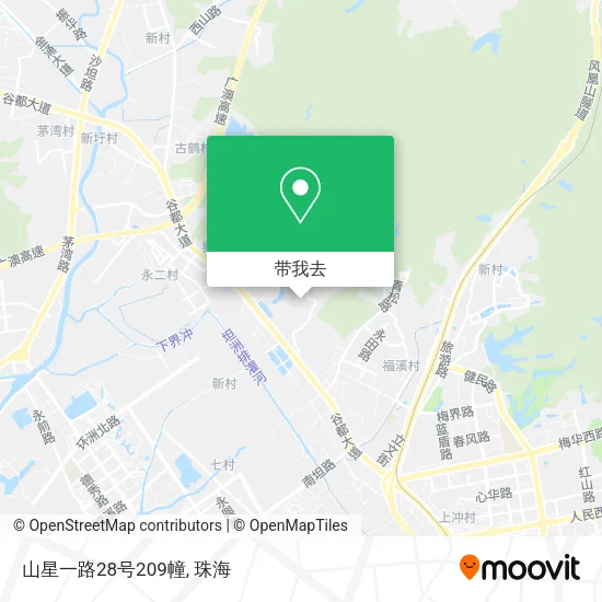 山星一路28号209幢地图