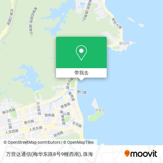 万营达通信(梅华东路8号9幢西南)地图