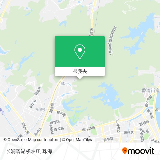 长润碧湖栈农庄地图