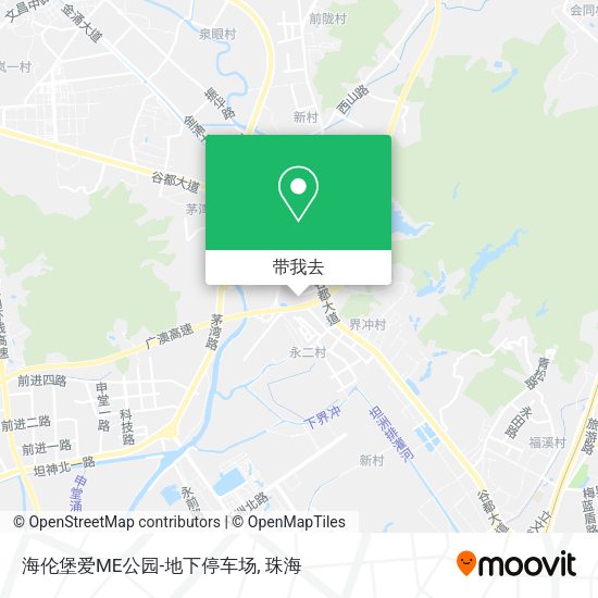 海伦堡爱ME公园-地下停车场地图