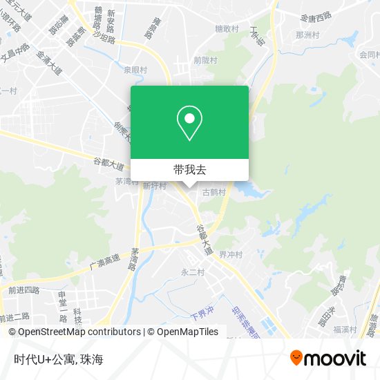 时代U+公寓地图