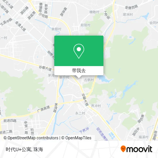 时代U+公寓地图