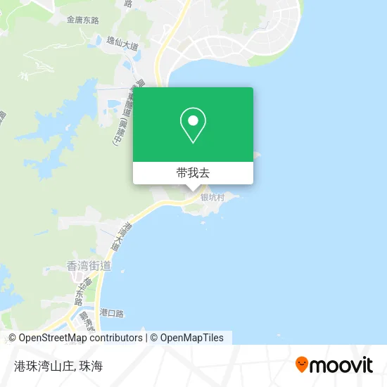 港珠湾山庄地图