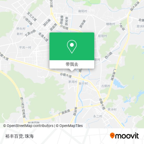 裕丰百货地图