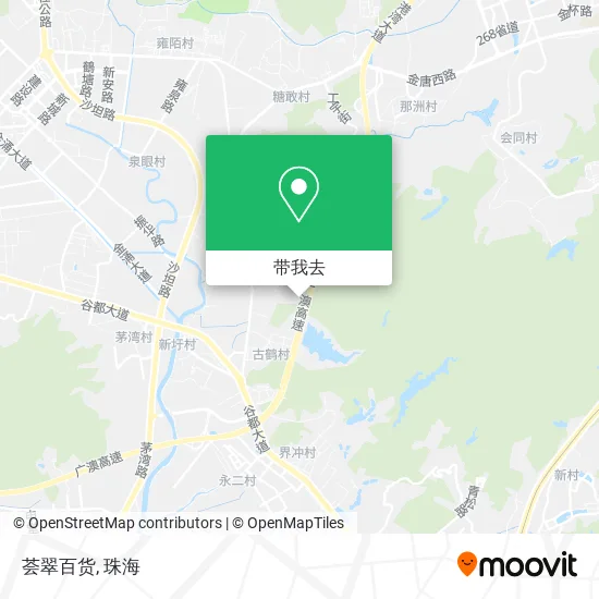 荟翠百货地图