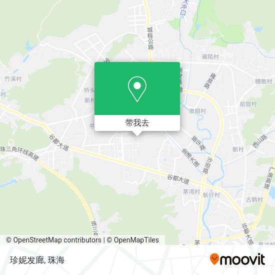 珍妮发廊地图