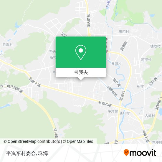 平岚东村委会地图